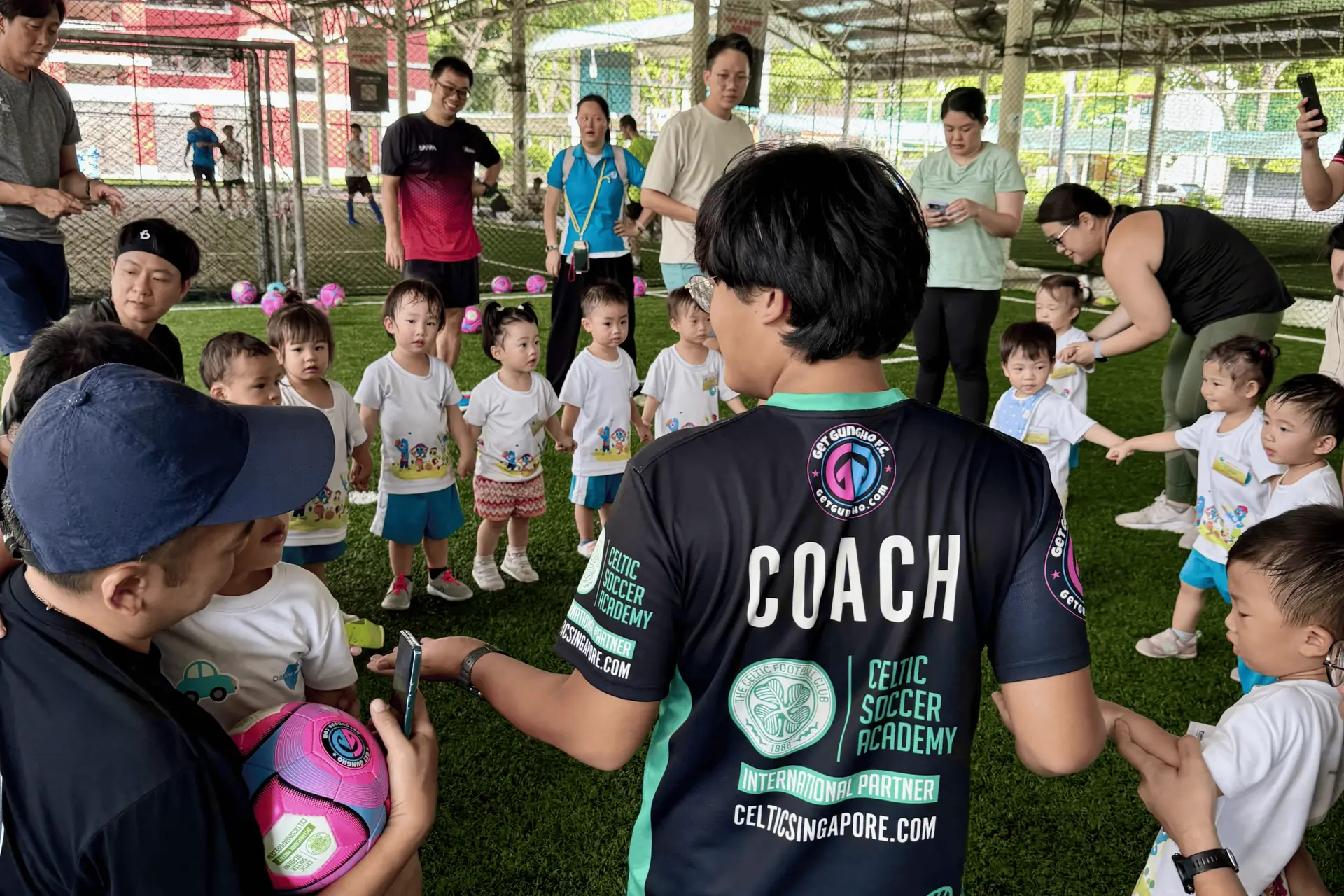 football training for kids in Singapore