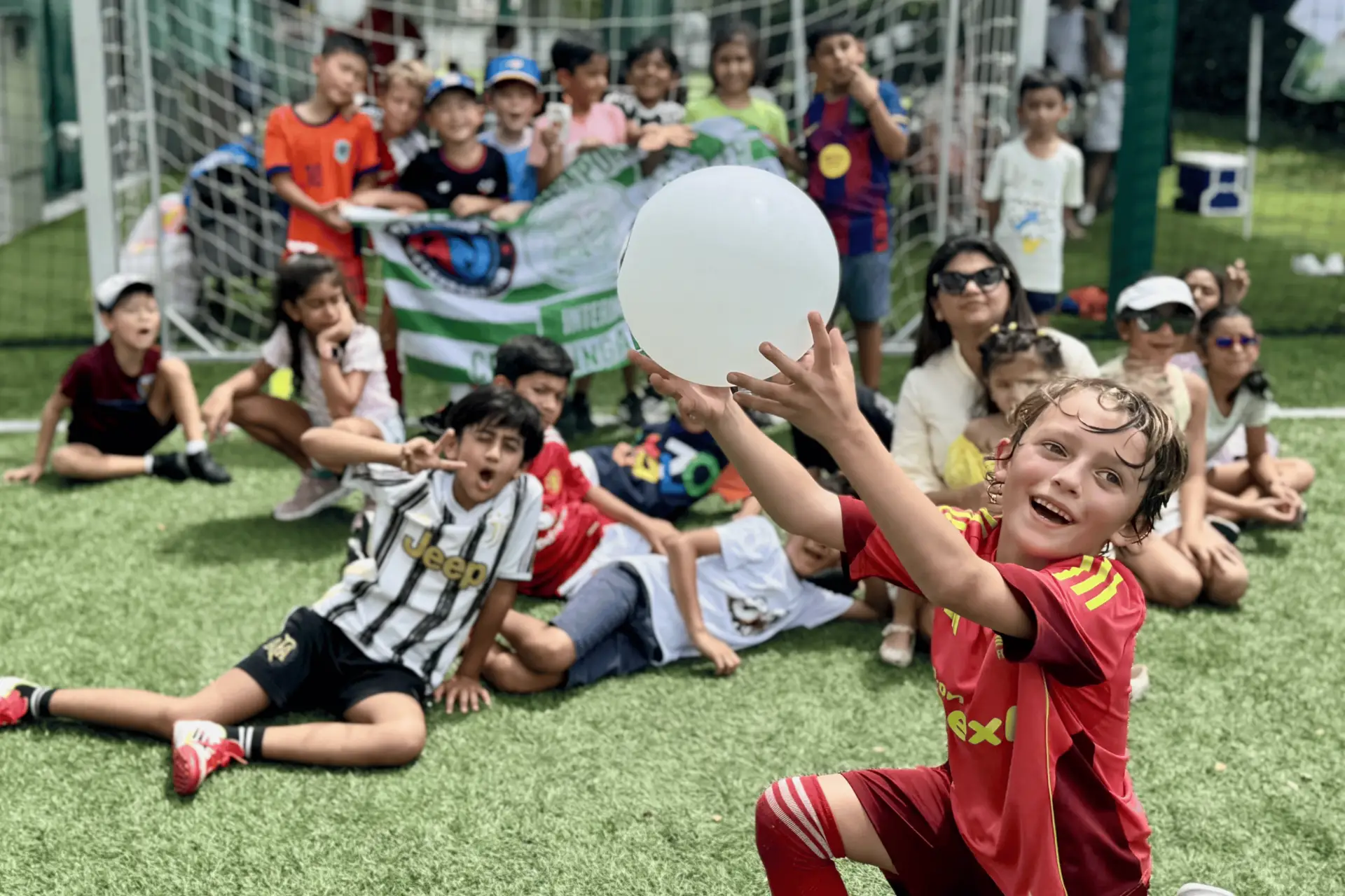 football birthday party for kids in Singapore