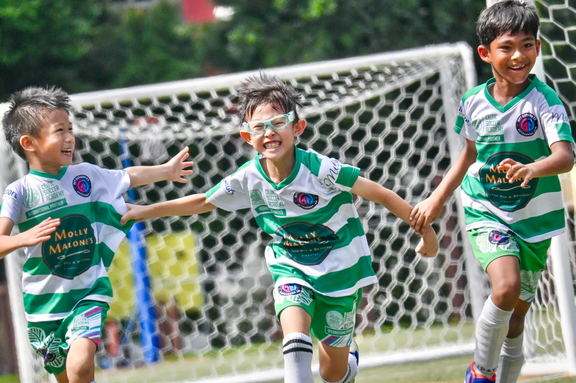 football training for kids in Singapore