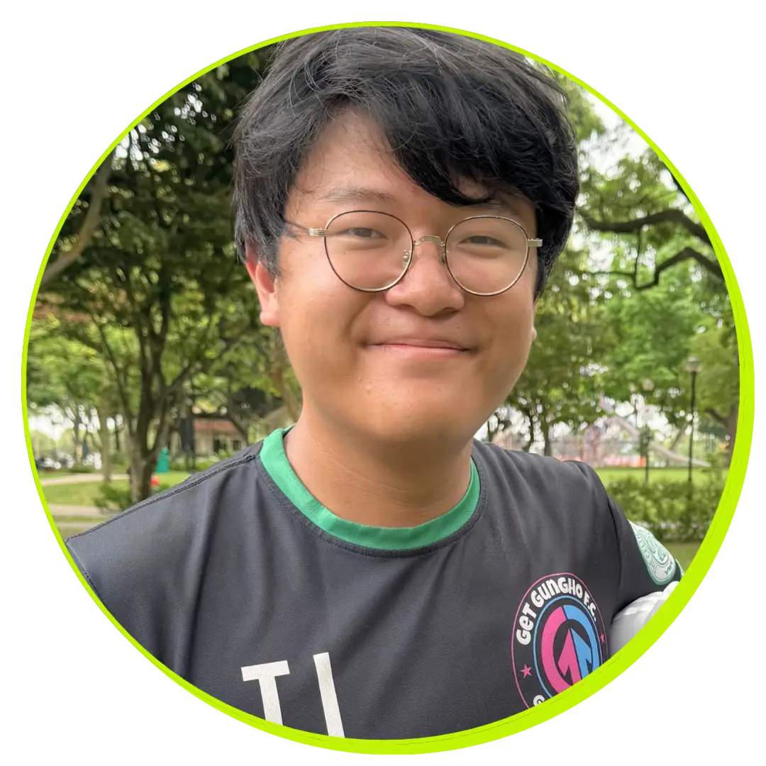 Coach Tock football coach Singapore youth training