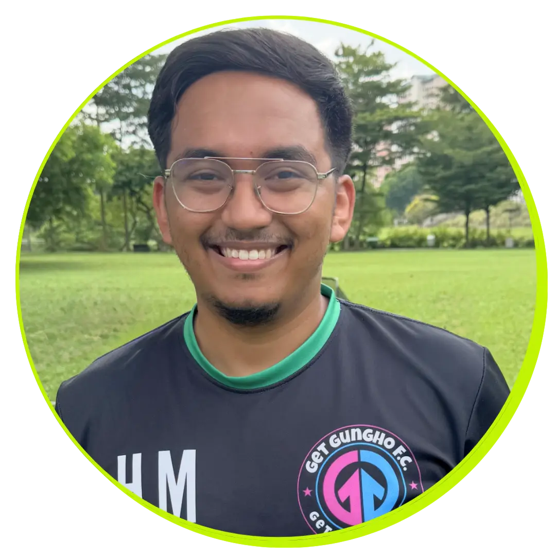 Coach Haider football coach Singapore youth training