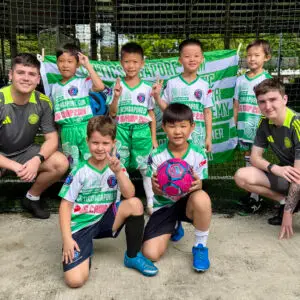 holiday football training camp for kids in Singapore
